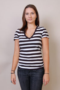 beautiful curvy girl doing a shoot to submit pictures to be a victoria secret lingerie model